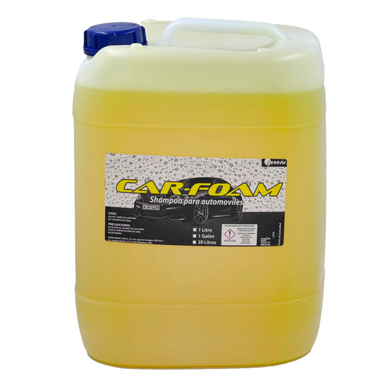 shampoo para autos porrón