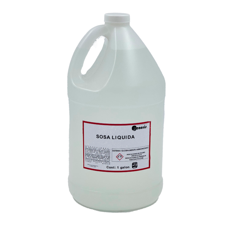 sosa líquida galón